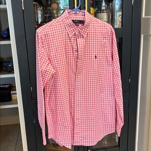 Ralph Lauren Pink Checkered Shirt